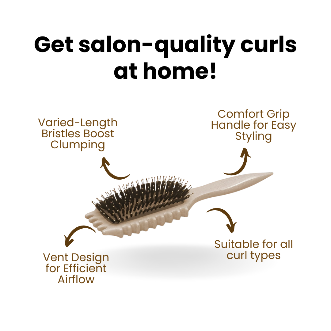 CurlCraft™ | Lockenbürste in Salon-Qualität