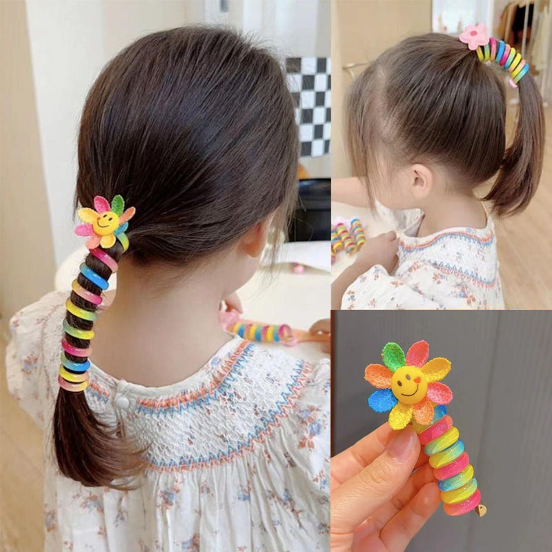 2+2 GRATIS | Twistlets™ Bunte Telefon-Draht-Haarbänder