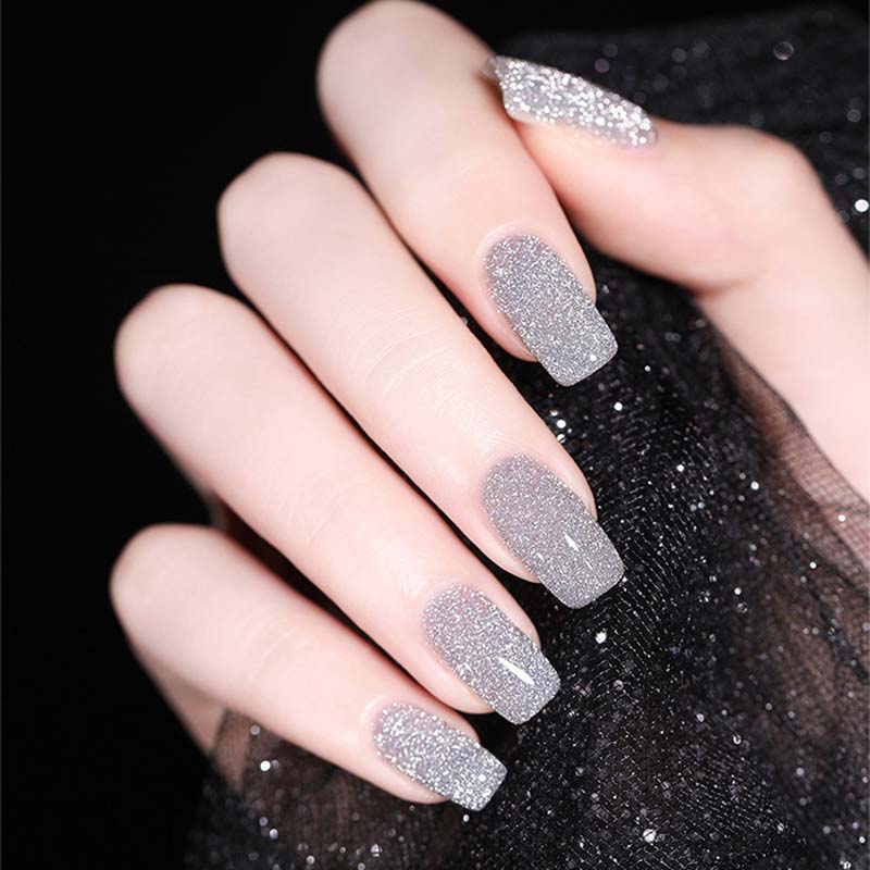 1+1 GRATIS | SparkleGel-Nagel™ - Hochglänzendes Glitzer-Finish