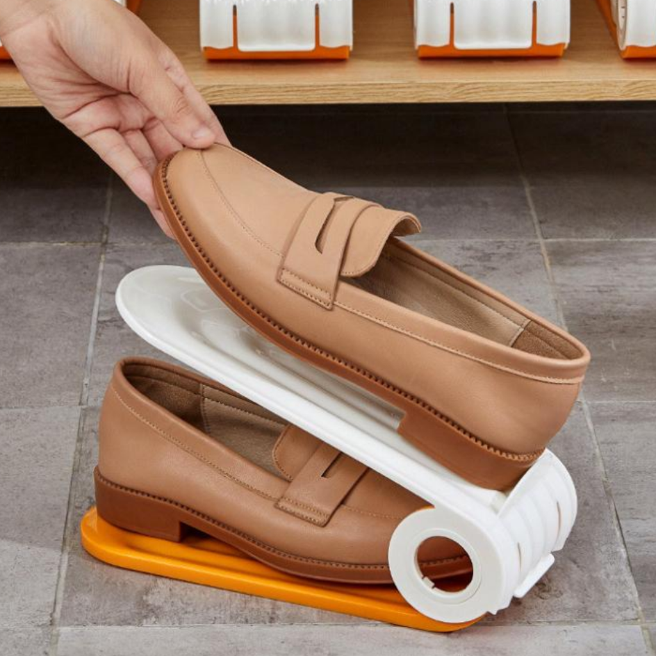 2+2 GRATIS | Stacker™ - Doppellagiges Schuhregal