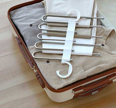 FlexRack™ Faltbare 5-in-1 Kleiderbügel