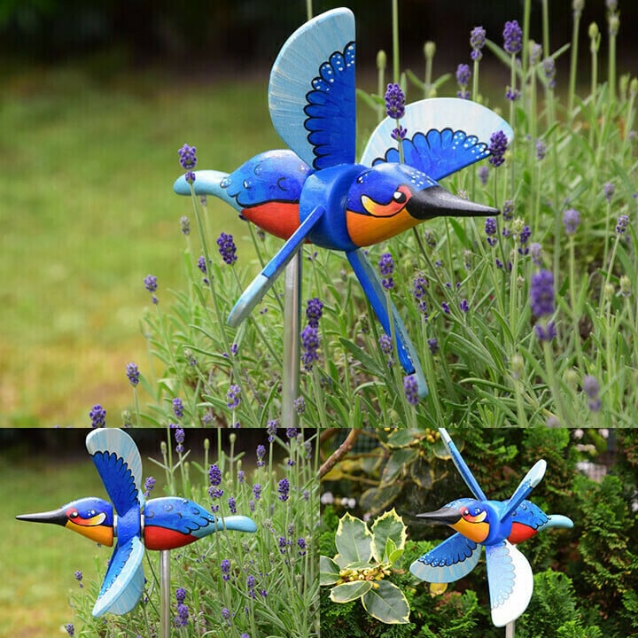 BreezeBird™ — Verwandle Deinen Garten in einen bunten Vogelfänger mit faszinierenden Wirbeln