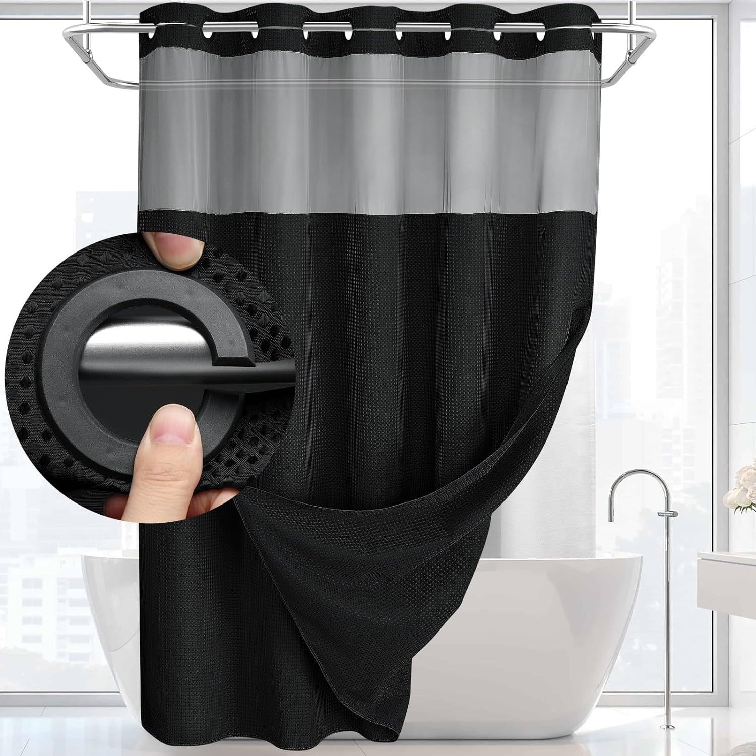 AquaShield™ — Halten Sie Ihr Badezimmer jeden Tag trocken, hell und schön