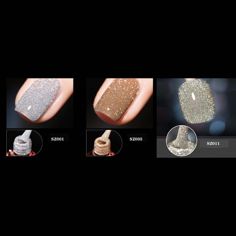 1+1 GRATIS | SparkleGel-Nagel™ - Hochglänzendes Glitzer-Finish