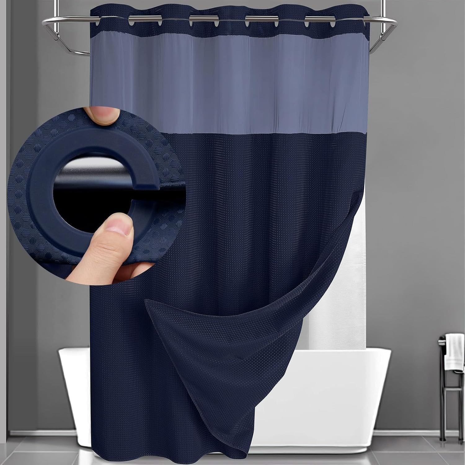 AquaShield™ — Halten Sie Ihr Badezimmer jeden Tag trocken, hell und schön