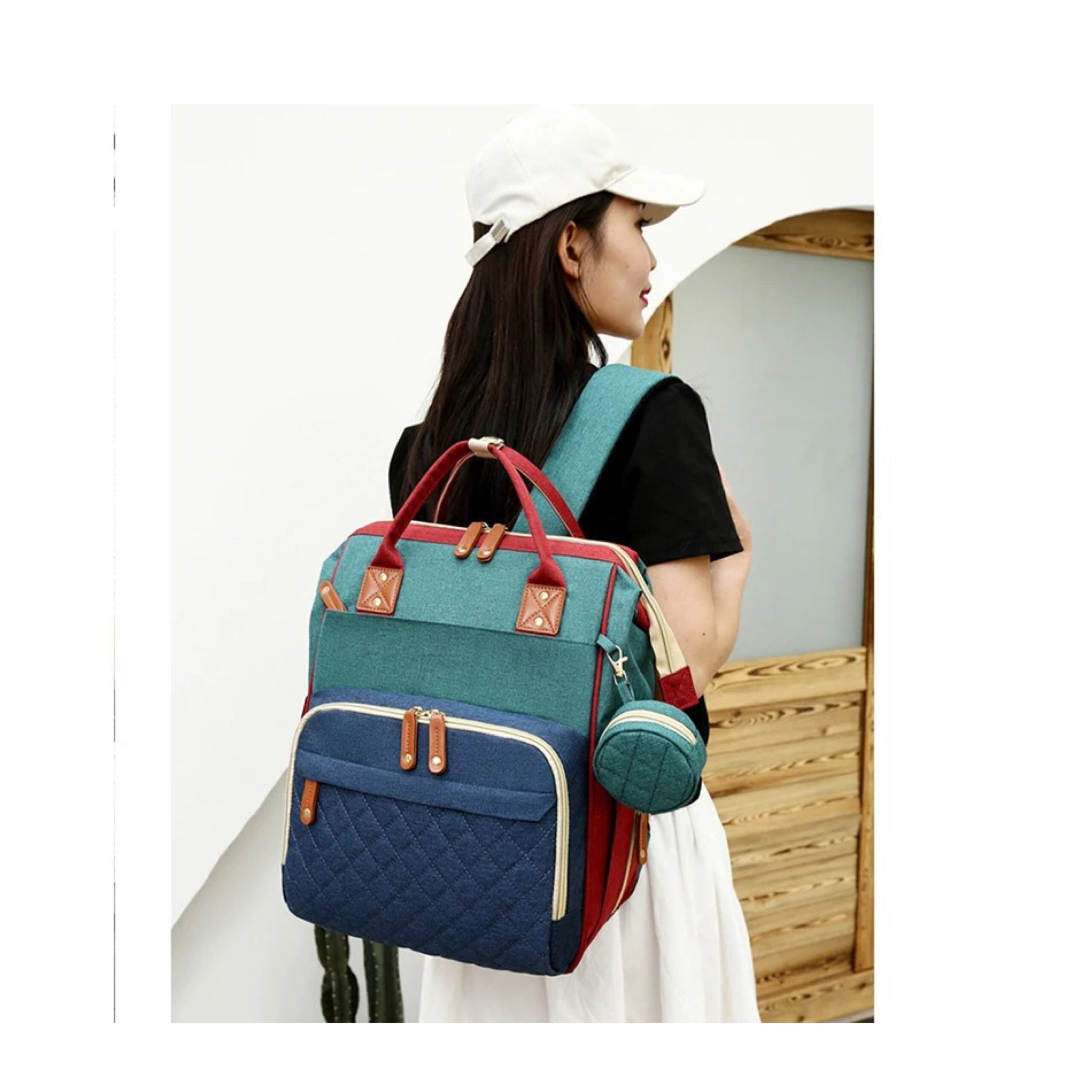 BedBag™ - Der 2-in-1 Wickelrucksack für stressfreie Eltern!