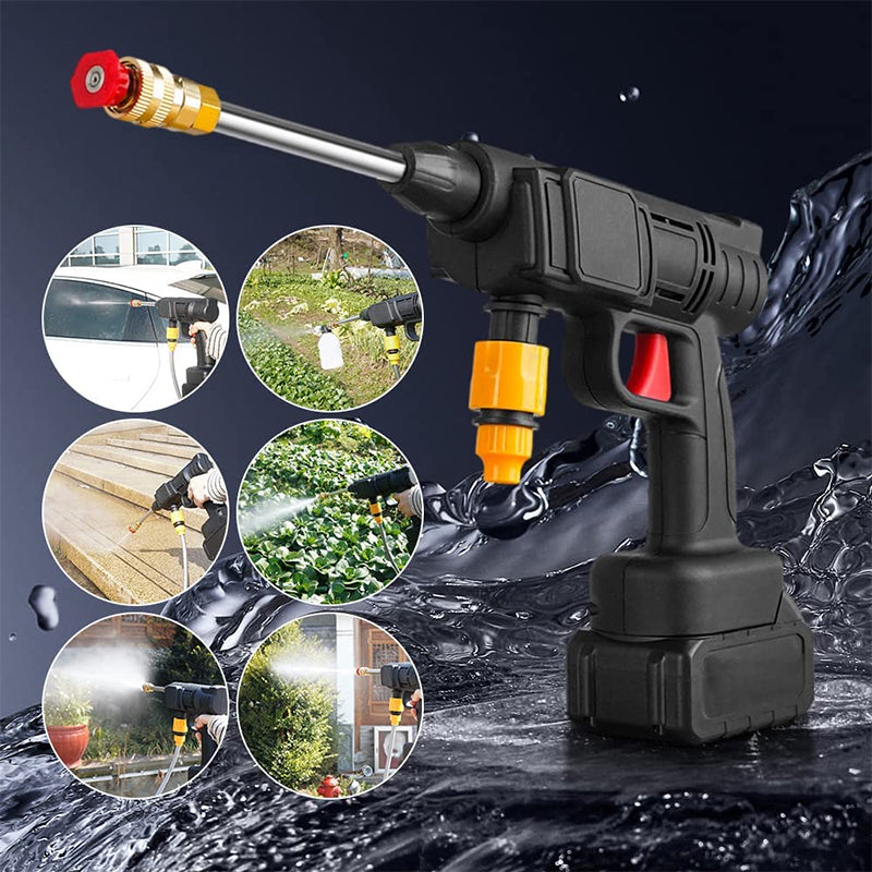 AquaJet™ - Kabellose tragbare Hochdruck-Sprühwasserpistole