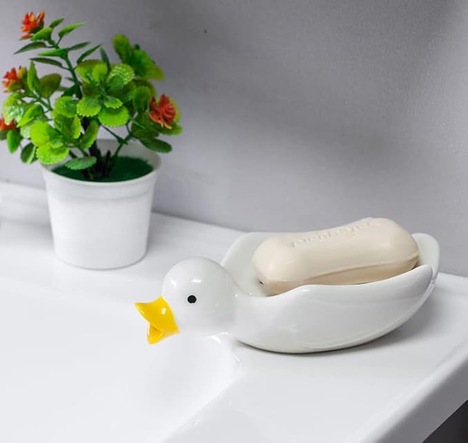 AquaQuack™ Seifenhalter — Seife doppelt so lange frisch halten mit verspieltem Charme