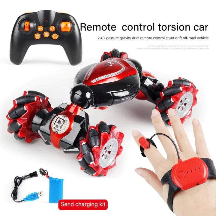 Ferngesteuertes Stunt-Auto + Gesten-Sensor™ - Kontrollieren Sie den Nervenkitzel!
