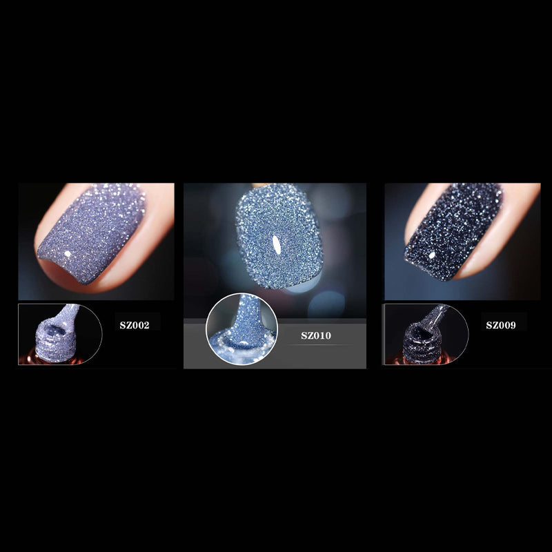 1+1 GRATIS | SparkleGel-Nagel™ - Hochglänzendes Glitzer-Finish