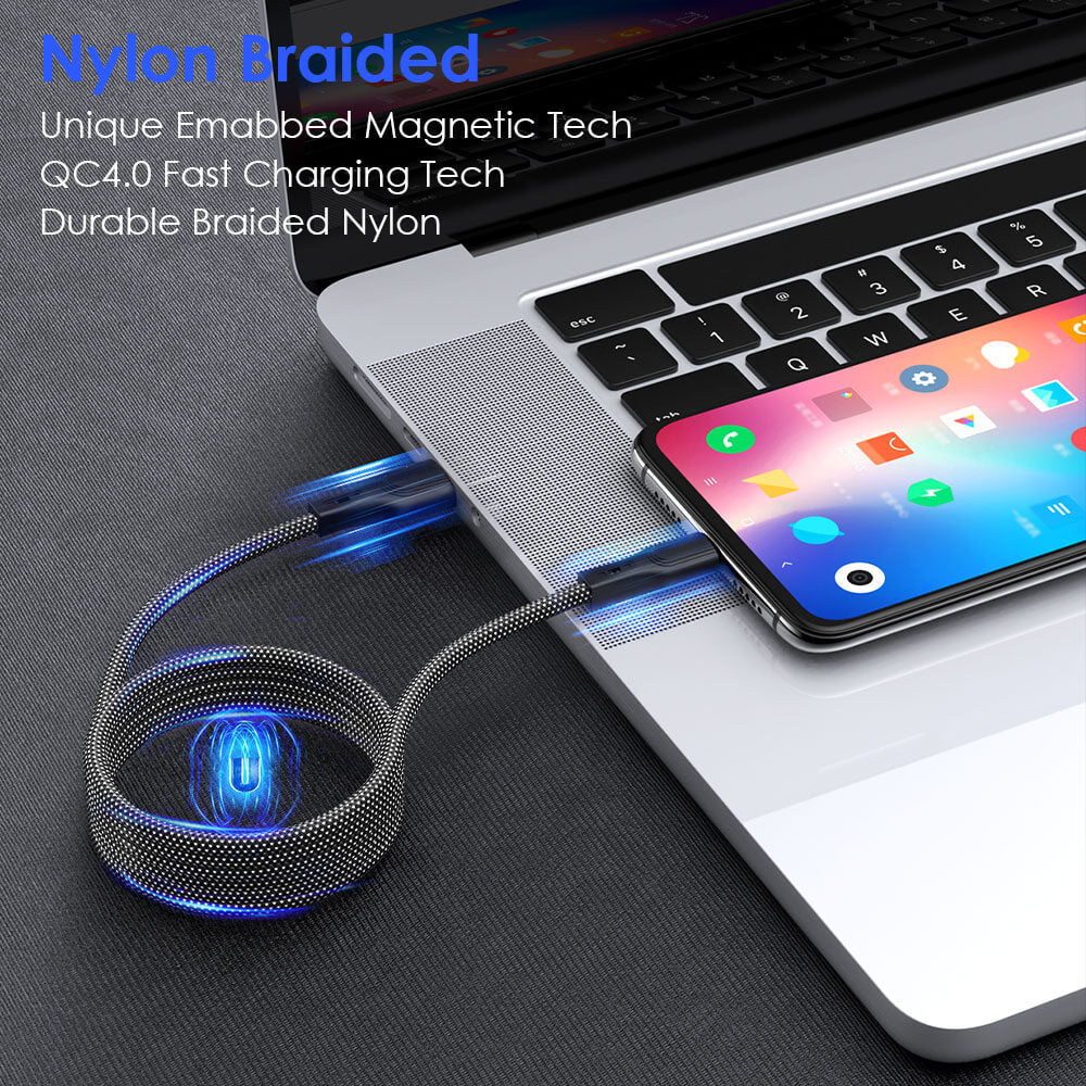 1+1 GRATIS | Magcable™ Magnetisches Anti-Tangle-Kabel