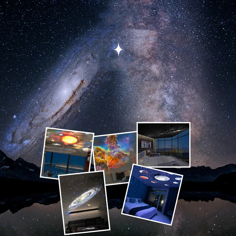 CosmoDreamer™ | 12-in-1-Sternen- und Galaxienprojektor: Universum erleben