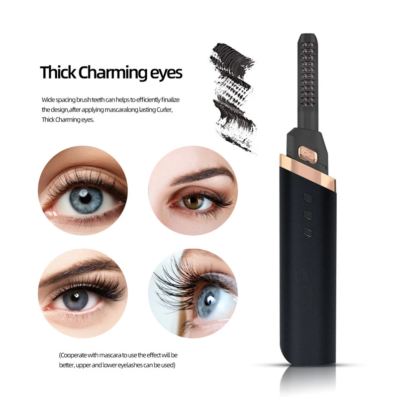LumeLash™ beheizte Wimpernzange — sofortige Locken, den ganzen Tag wunderschöne Wimpern ohne Schäden zeigen