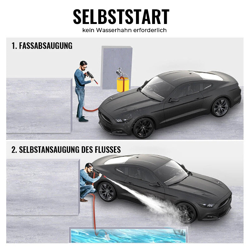 AquaJet™ - Kabellose tragbare Hochdruck-Sprühwasserpistole
