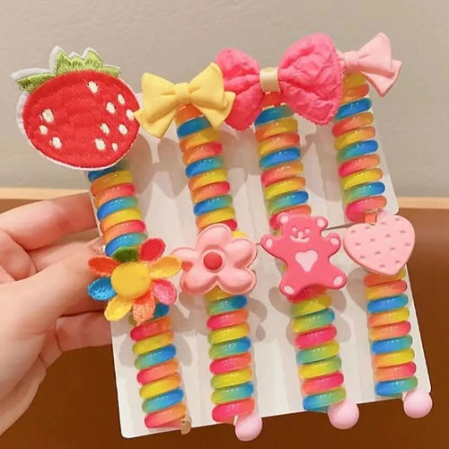 2+2 GRATIS | Twistlets™ Bunte Telefon-Draht-Haarbänder