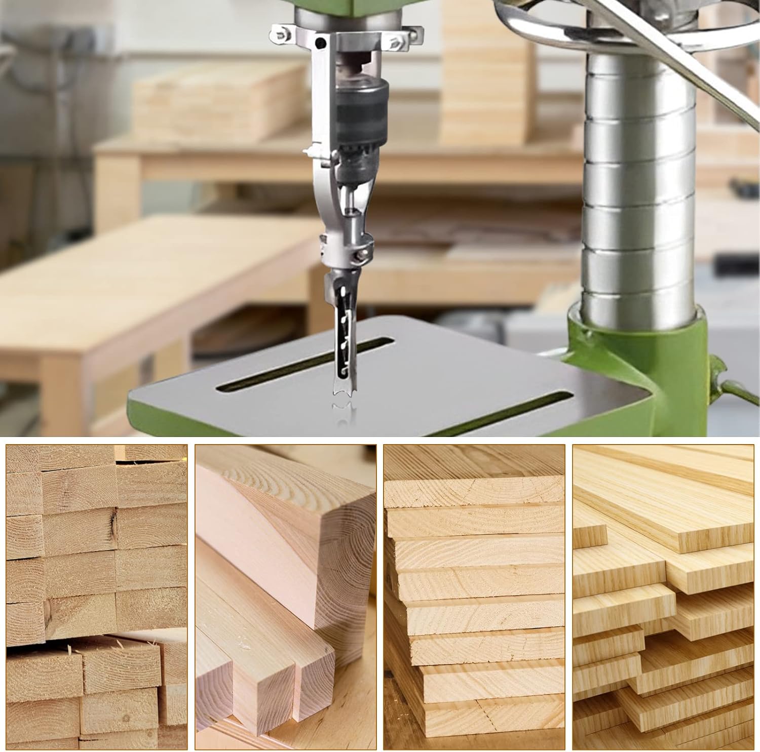 MasterCraftPro™ Adapter- und Meißelset – Perfektionieren Sie schnell perfekte Verbindungen und gewinnen Sie Ihre Freizeit zurück