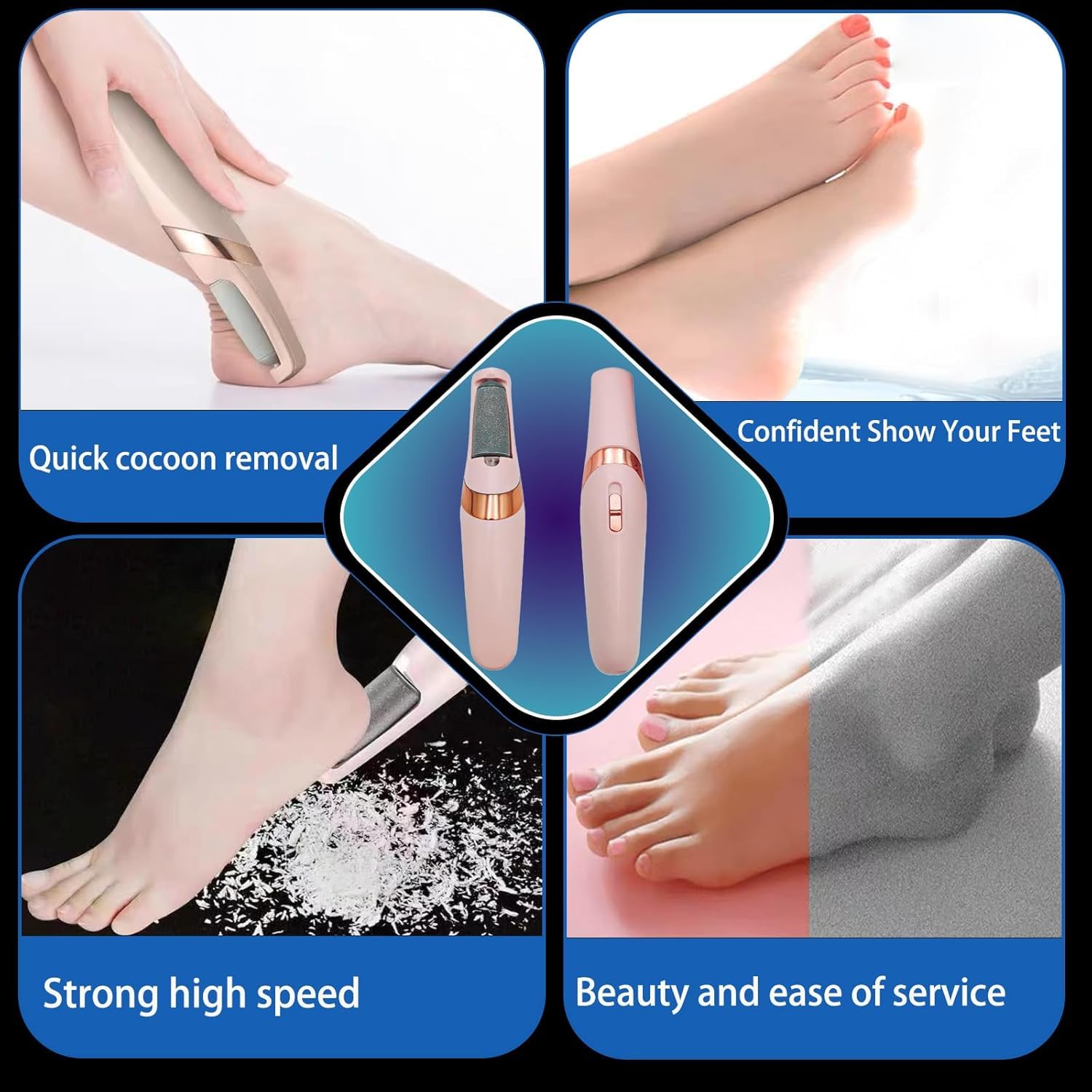 GlideDerm™ — Enthülle seidenglattere Füße und Selbstvertrauen bei jedem Schritt