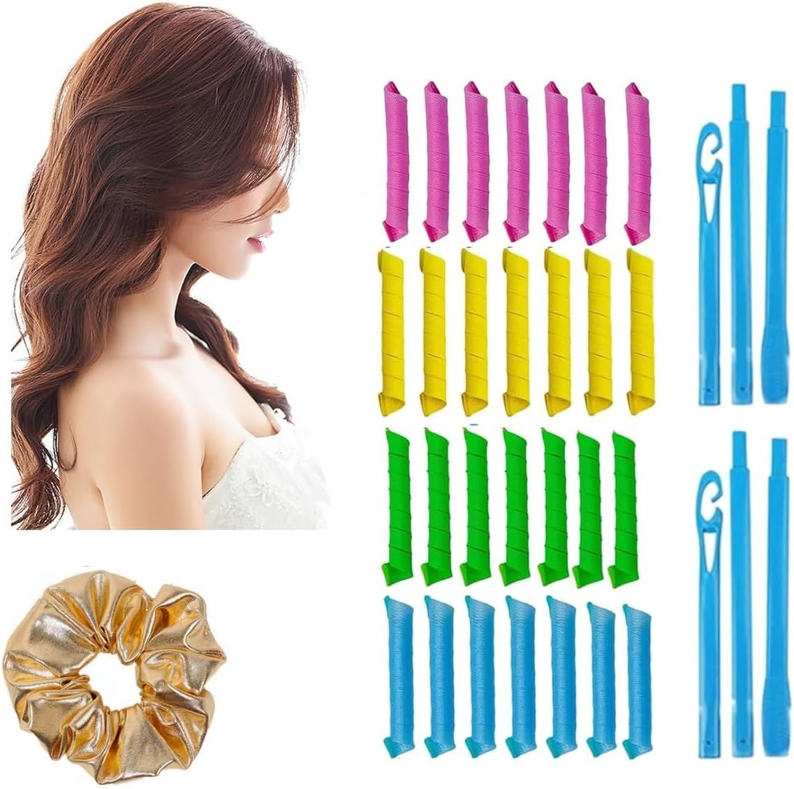 CurlFree™ - Hitzefreies Lockenstab-Set