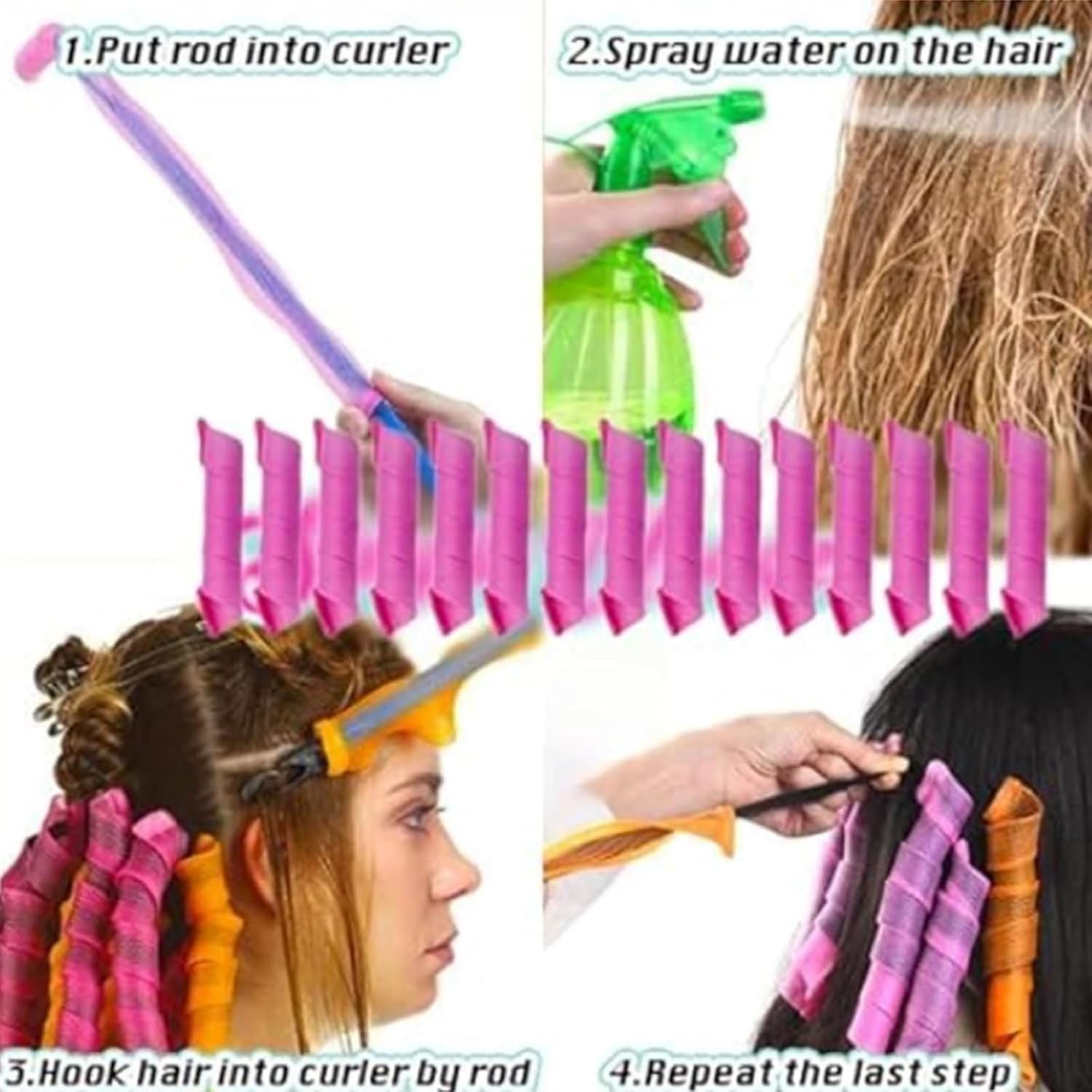 CurlFree™ - Hitzefreies Lockenstab-Set