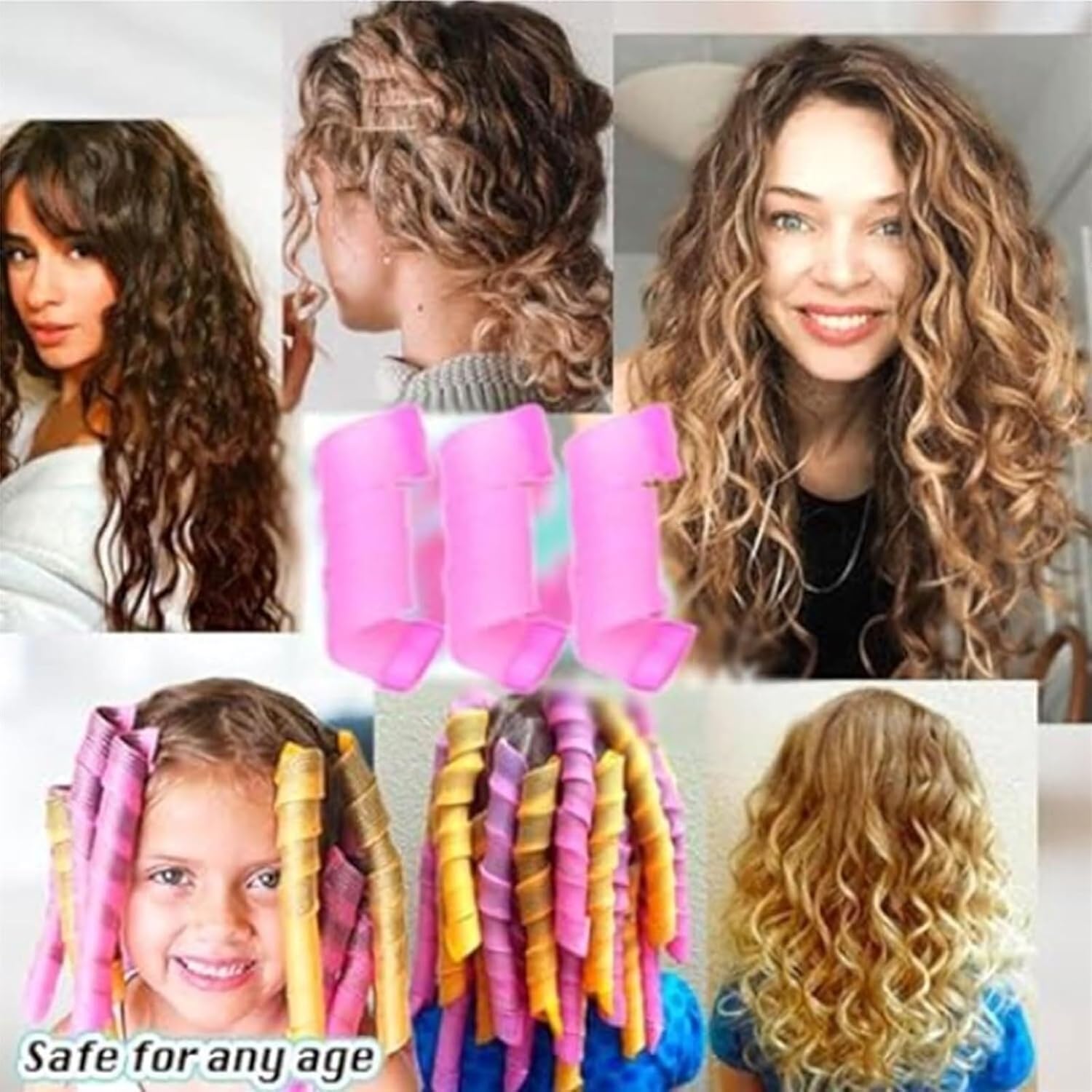 CurlFree™ - Hitzefreies Lockenstab-Set