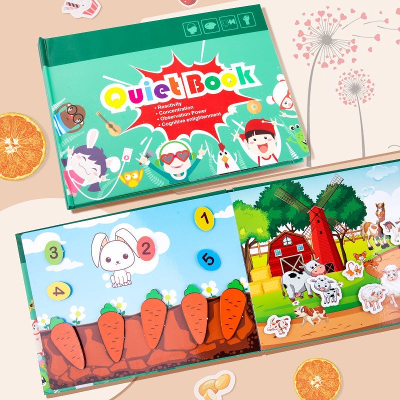 JoyNest™ Lern-Abenteuerbuch – Entfache endlose Neugier und Selbstvertrauen bei deinem Kleinkind