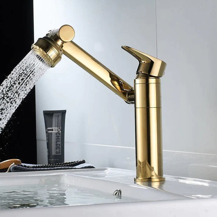 HydroGlide™ 1080 Drehbaren Wasserhahn — Verwandeln Sie Ihr Waschbecken in ein Meisterwerk müheloser Steuerung und reiner Wasserfreude