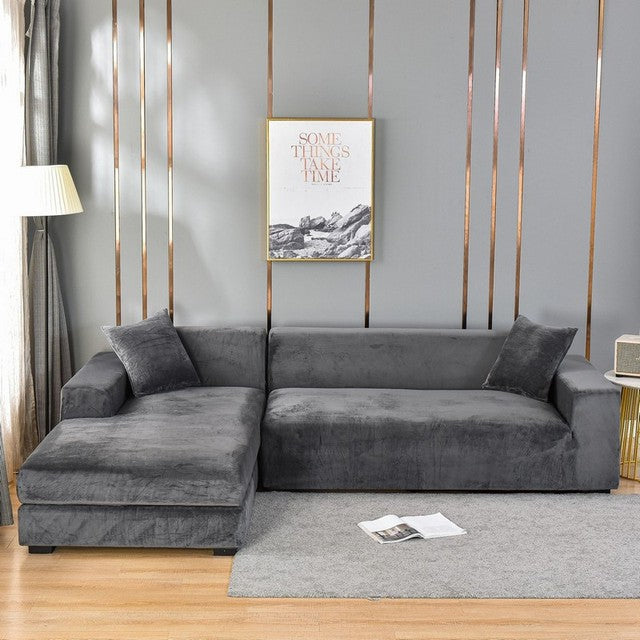Velvira™ Plüsch-Sofaschutz — Verwandeln Sie Ihr Sofa in eine luxuriöse, fleckenresistente Oase