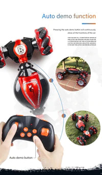 Ferngesteuertes Stunt-Auto + Gesten-Sensor™ - Kontrollieren Sie den Nervenkitzel!