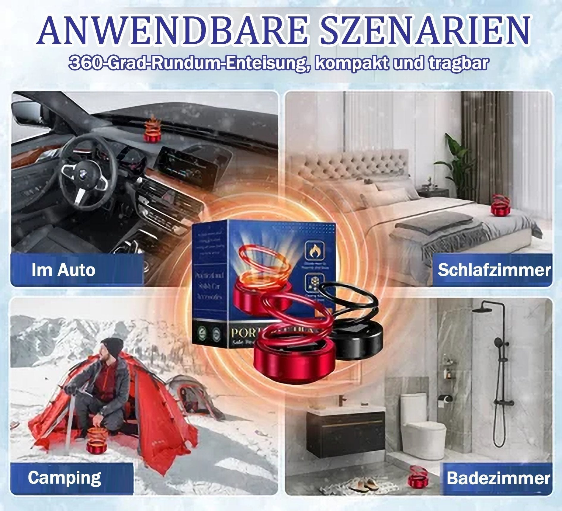 1+1 GRATIS | ThermaKine™ — Sofortige, behagliche Wärme überall genießen