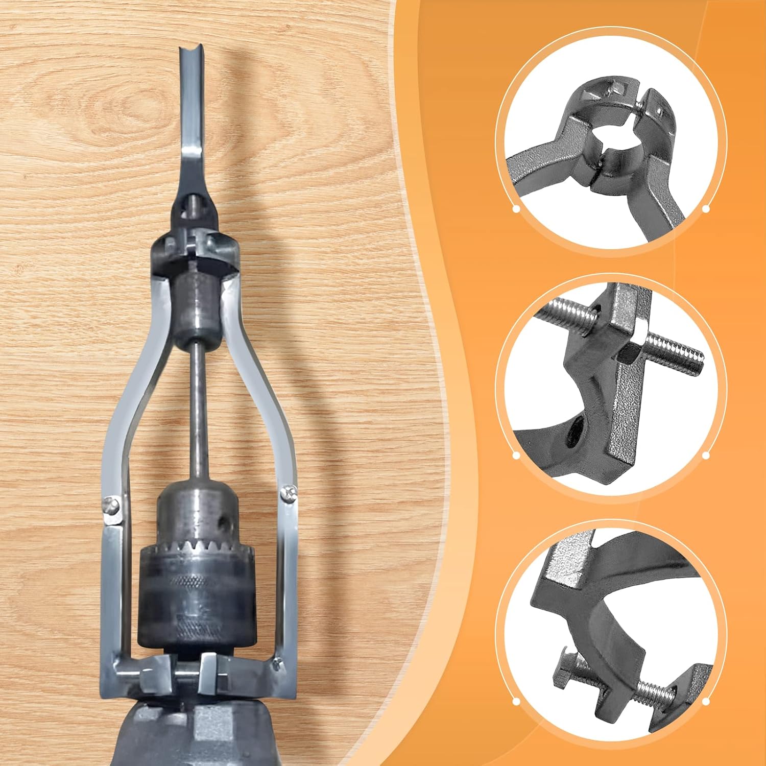 MasterCraftPro™ Adapter- und Meißelset – Perfektionieren Sie schnell perfekte Verbindungen und gewinnen Sie Ihre Freizeit zurück