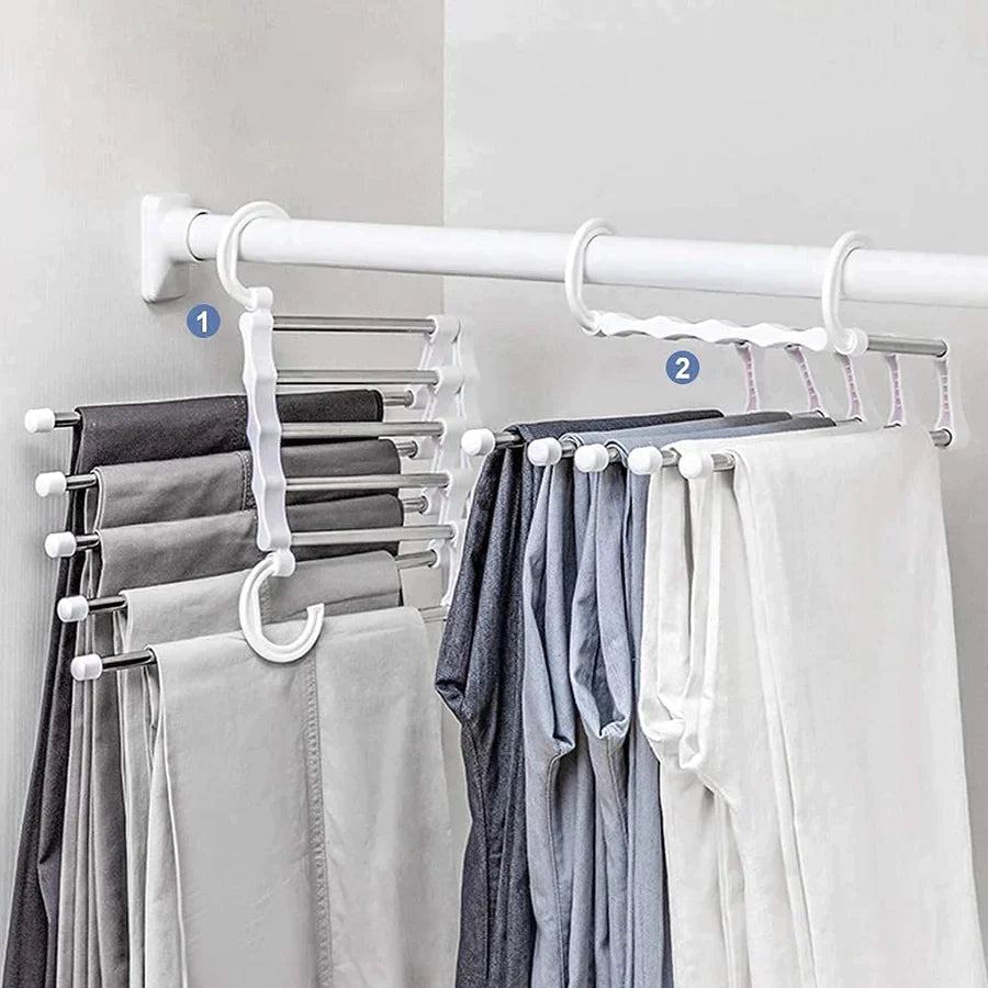 FlexRack™ Faltbare 5-in-1 Kleiderbügel