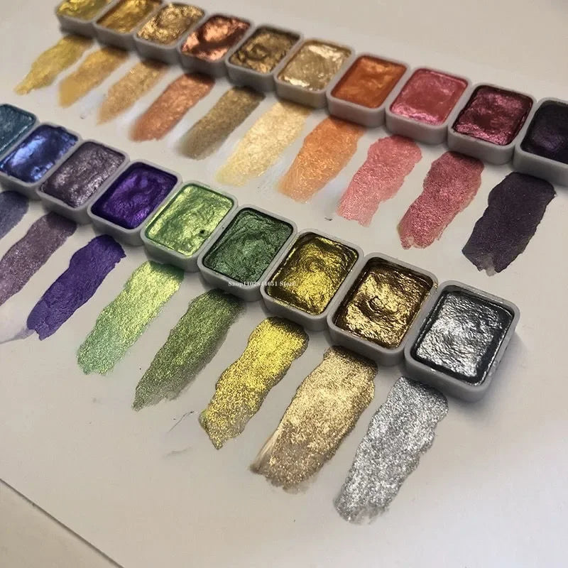 Chromaflair™ - Mineralpuder Aquarellkunst