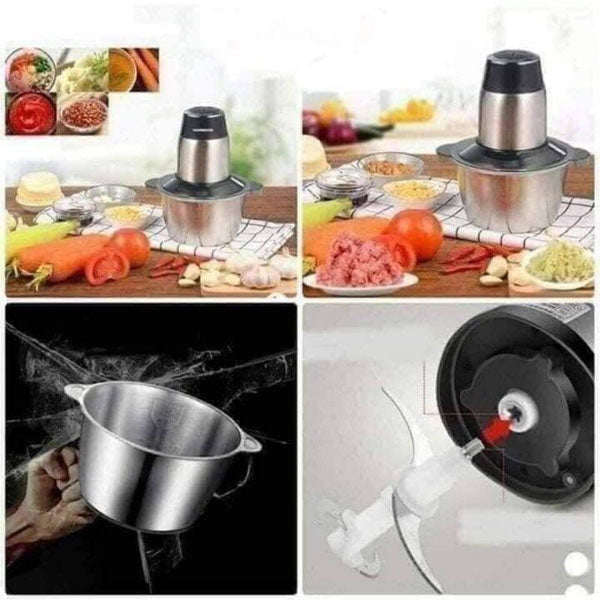 BlendFast™ - Große 2-Liter-Elektro-Küchenmaschine und Mixer