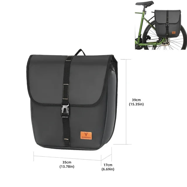 DryRide™ - Deine wasserdichte Fahrradtasche für jedes Abenteuer!