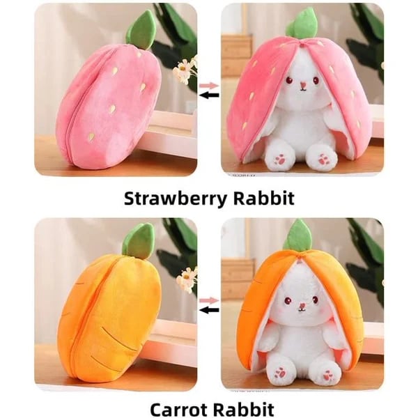 Fruchtpuppe Plüschtier™ - 2-in-1 Kuscheltier für grenzenlose Freude und Fantasie!