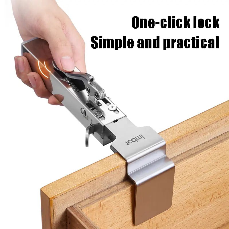 GripSure™ — Schubladen schnell sichern für perfekte, stressfreie Passform jedes Mal