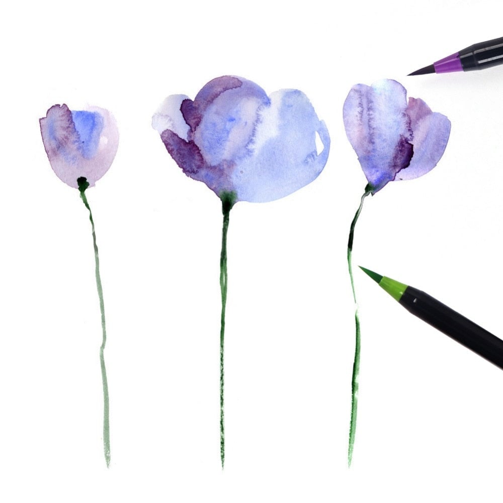 Elegantes Aquarellpinsel-Set™ – Entfesseln Sie Ihre Meisterwerke überall, sauber und mühelos