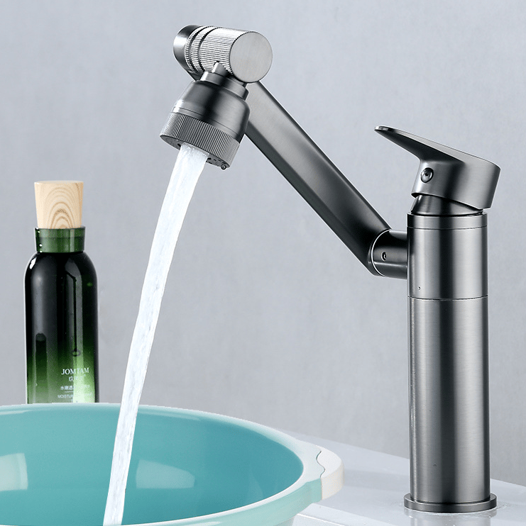 HydroGlide™ 1080 Drehbaren Wasserhahn — Verwandeln Sie Ihr Waschbecken in ein Meisterwerk müheloser Steuerung und reiner Wasserfreude