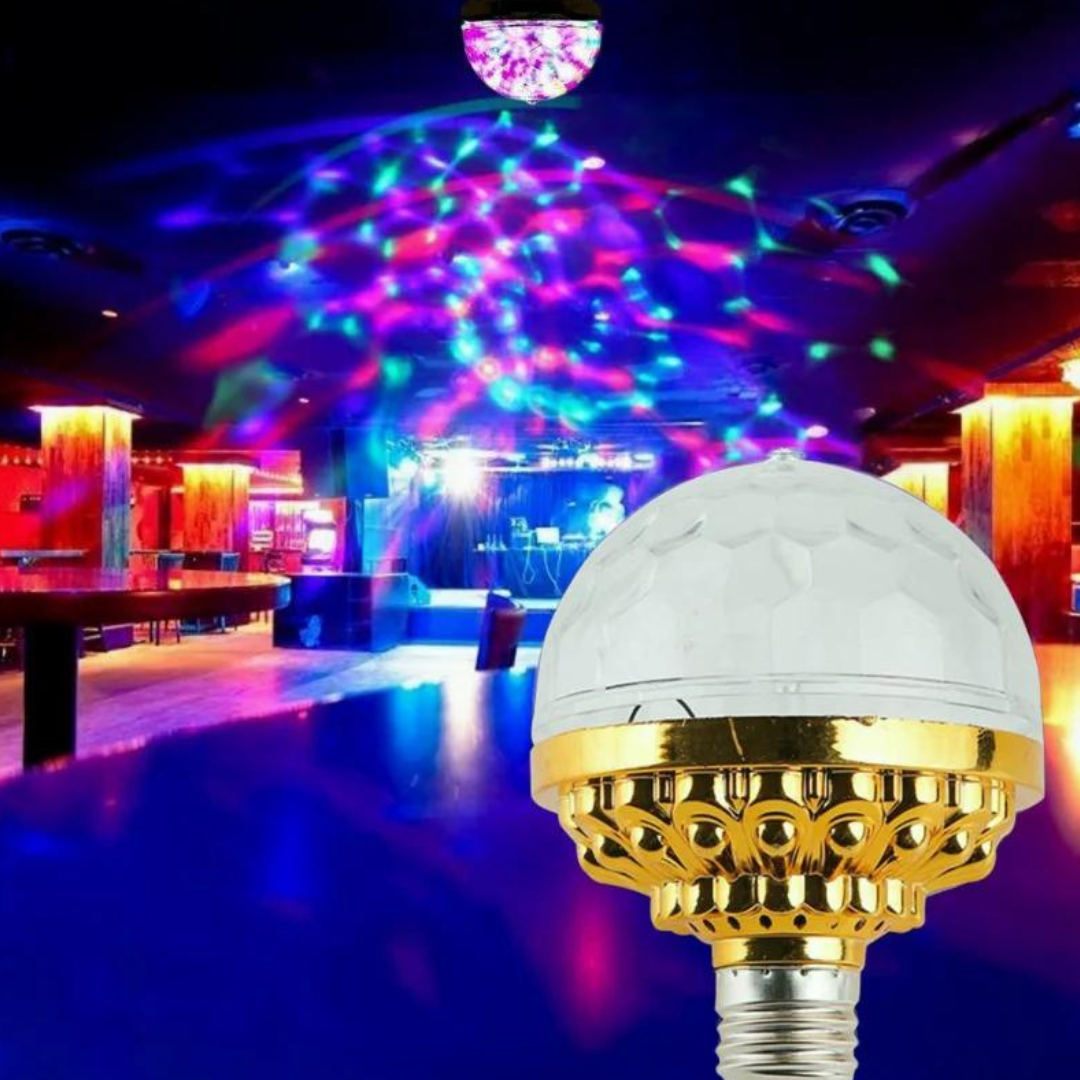 1+1 GRATIS | LumiBall™ Bunte rotierende LED-Disco-Lichtkugel