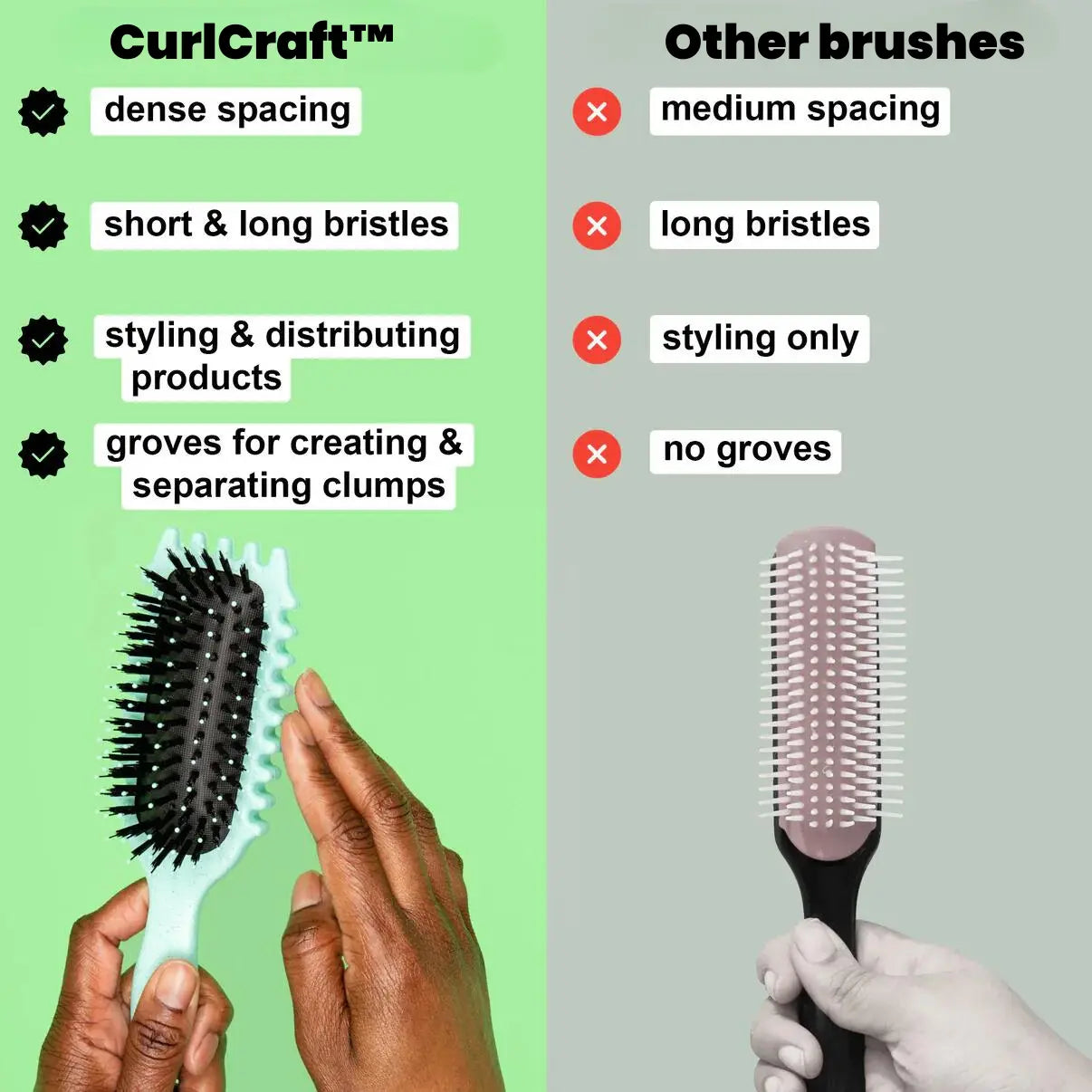 CurlCraft™ | Lockenbürste in Salon-Qualität