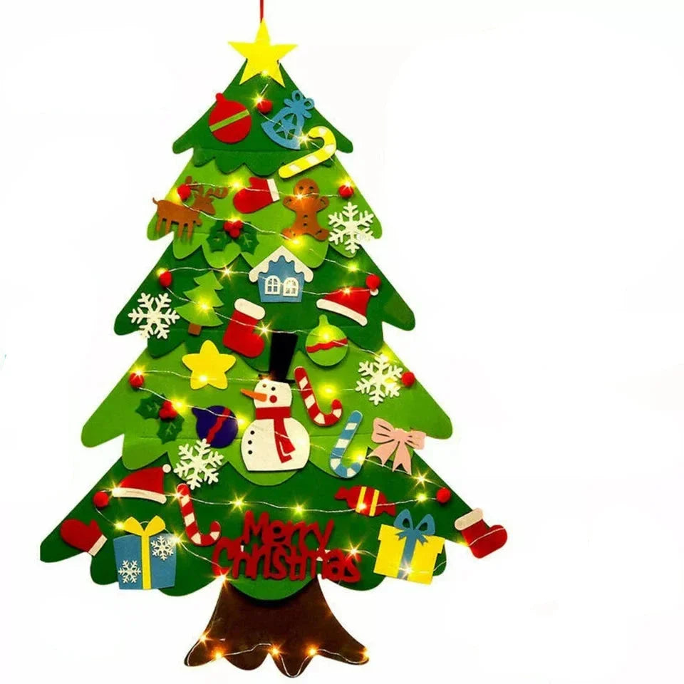 FestiTree™ - Selbstgestaltbarer Weihnachtsbaum für magischen Kinder-Spaß