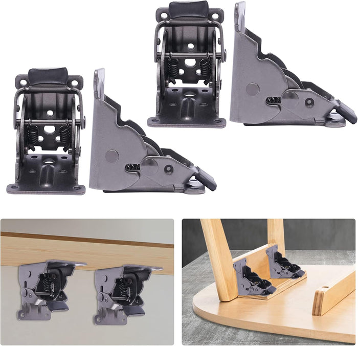 FlexiLift™ Klappscharnierhalterungen (4 stucks) – Entdecken Sie verborgenen Platz und leben Sie frei von Unordnung