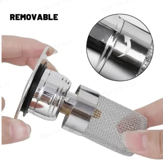 1+1 GRATIS | Filterplug™ Spülbecken freihalten, kein Klempner nötig!