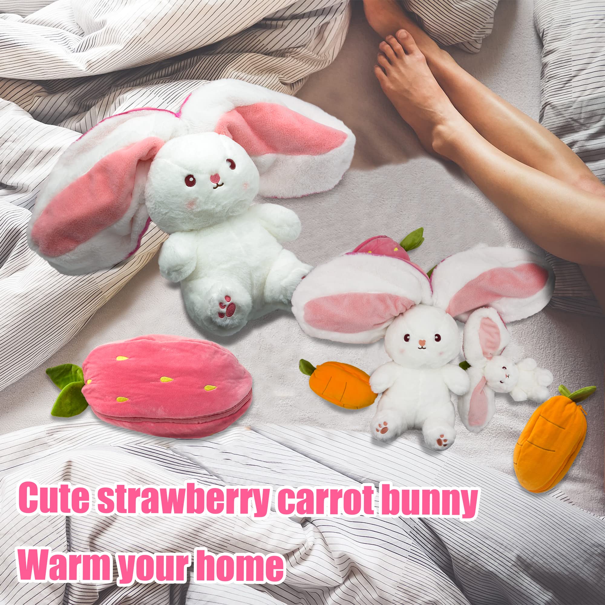Fruchtpuppe Plüschtier™ - 2-in-1 Kuscheltier für grenzenlose Freude und Fantasie!