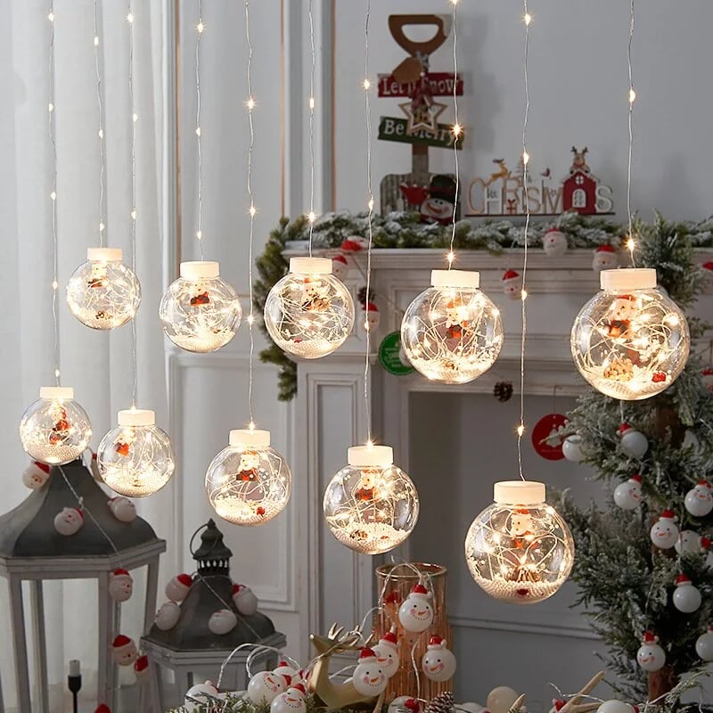TwinkleSphere™ – Verhüllen Sie Ihr Zuhause mit warmer festlicher Magie