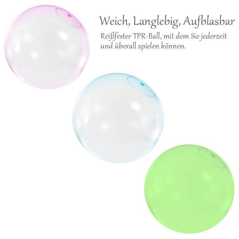 1+1 GRATIS | Bubblize™ Unendlicher Spaß mit dem aufblasbaren Bubble Ball