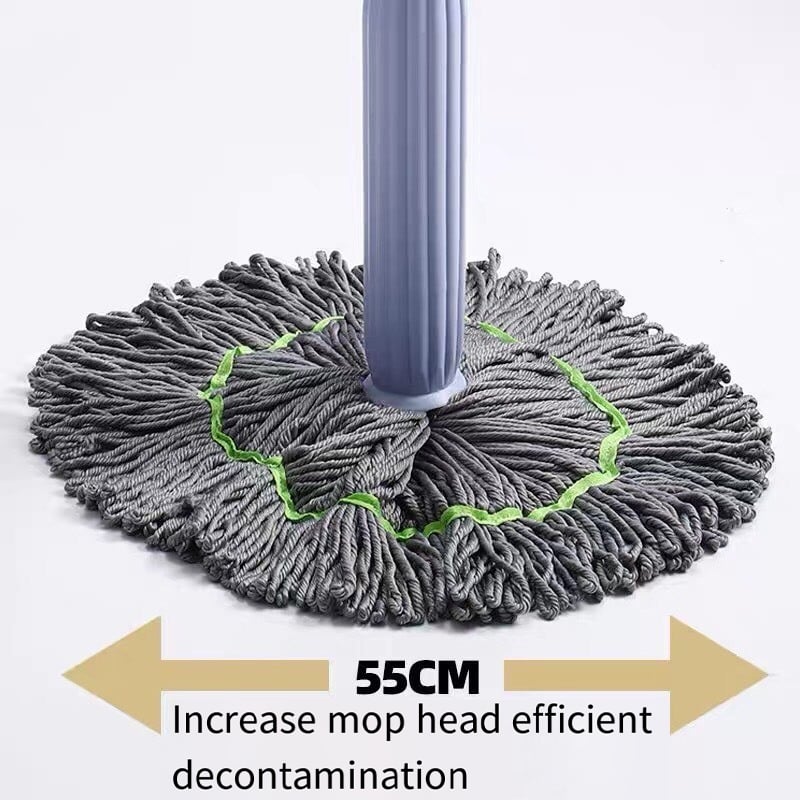 GlideSweep™ 2-in-1 Trockentuchmopp – Mühelos strahlende Böden ohne Rückenschmerzen