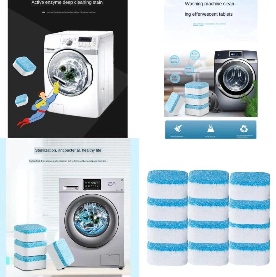 6+6 GRATIS | CleanTab™ Waschmaschinen-Tiefenreiniger-Tablette