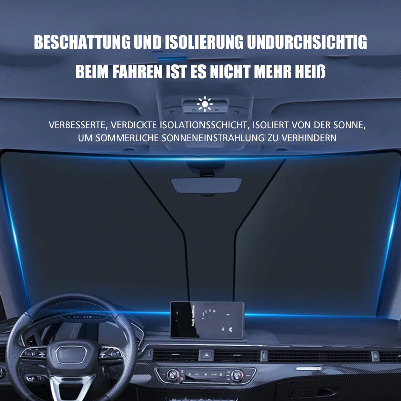 1+1 GRATIS | SunShield Pro™ Windschutzscheiben-Sonnenschutz, faltbarer Sonnenschutz