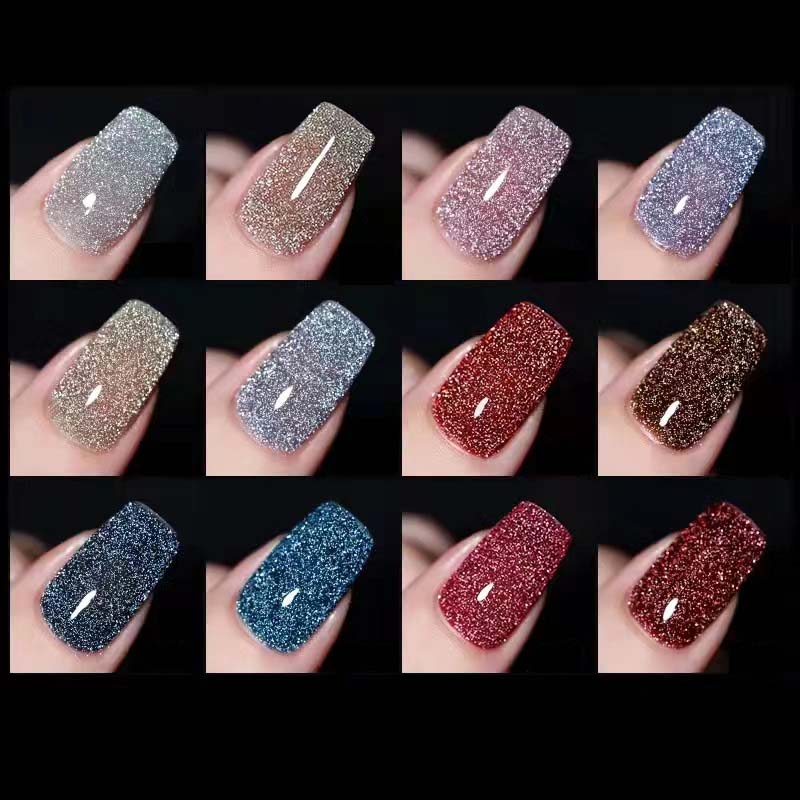 1+1 GRATIS | SparkleGel-Nagel™ - Hochglänzendes Glitzer-Finish